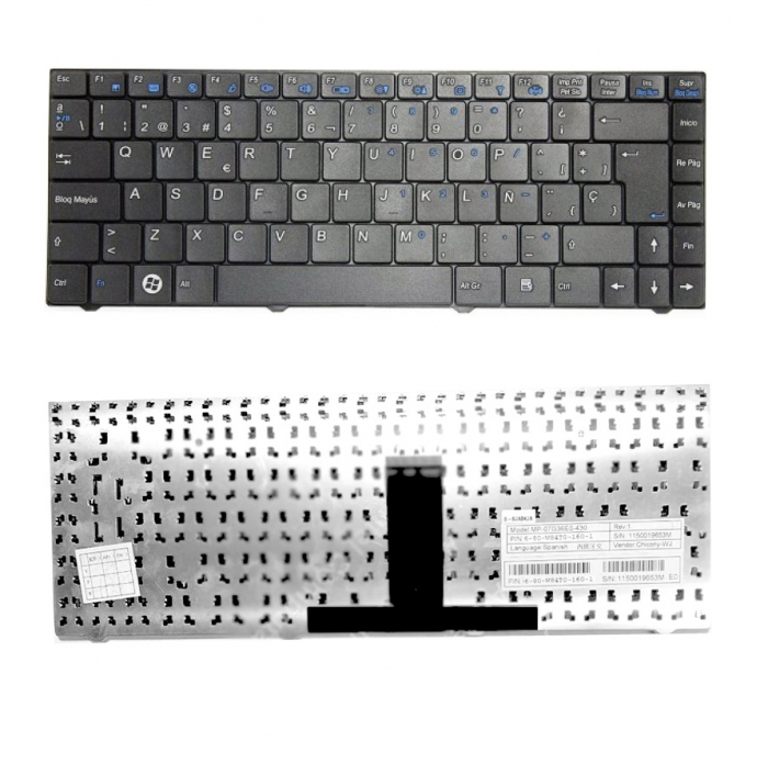 TECLADO NOTEBOOK BANGHO B240 MP-07G36E0-430 #TEGE005